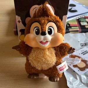 Disney Mickey Family Cute Together Plush Keychain - Chip